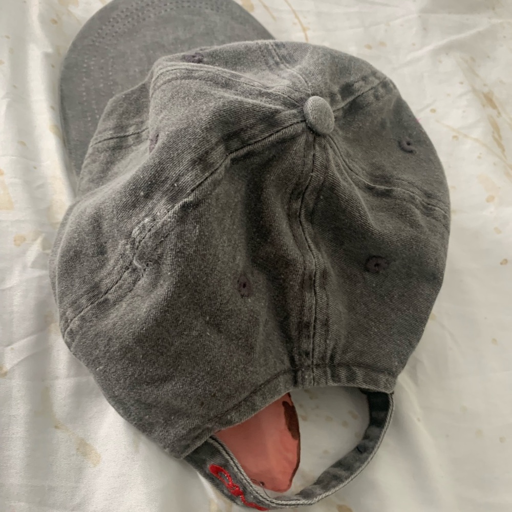 O'Neill Gray Cap with Red Logo - Picture 3 of 6